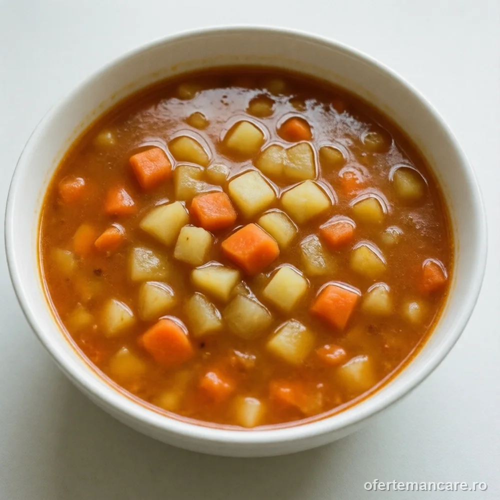 Ciorbă de legume, 2,4 kg — mâncare gătită, livrare în București