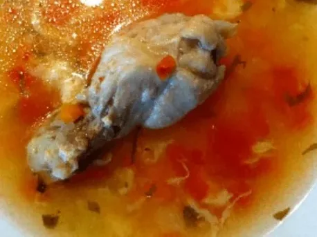 Ciorbă de pui, 2,4 l — mâncare gătită, livrare în București