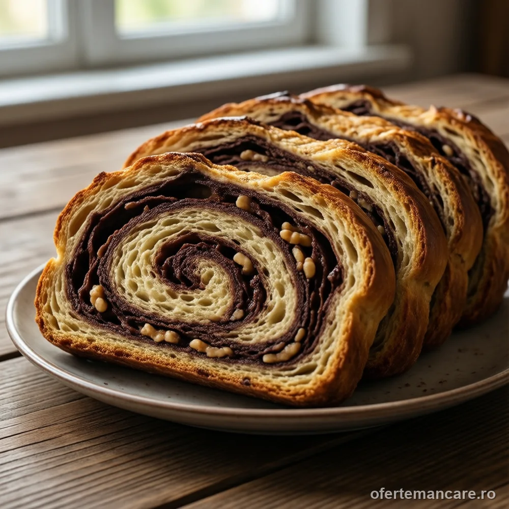 Cozonac de casă, 1,2 kg — mâncare gătită, livrare în București