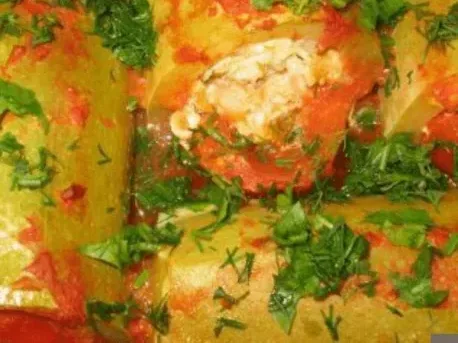Dovlecei de post cu orez, 2 kg — mâncare gătită, livrare în București