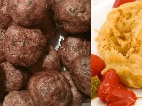 Meniu: chiftele de porc și fasole bătută
