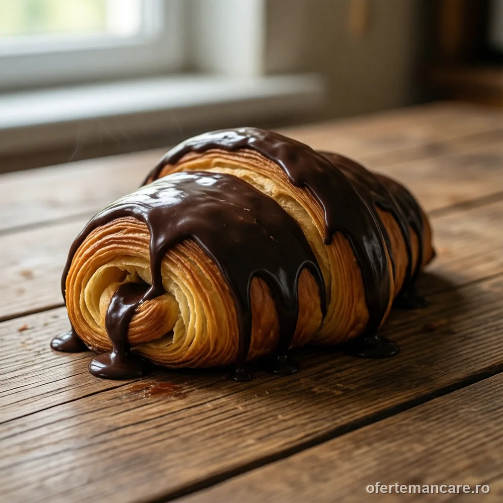 New York Rolls cu ciocolată — imagine de prezentare, mâncare gătită livrată în București