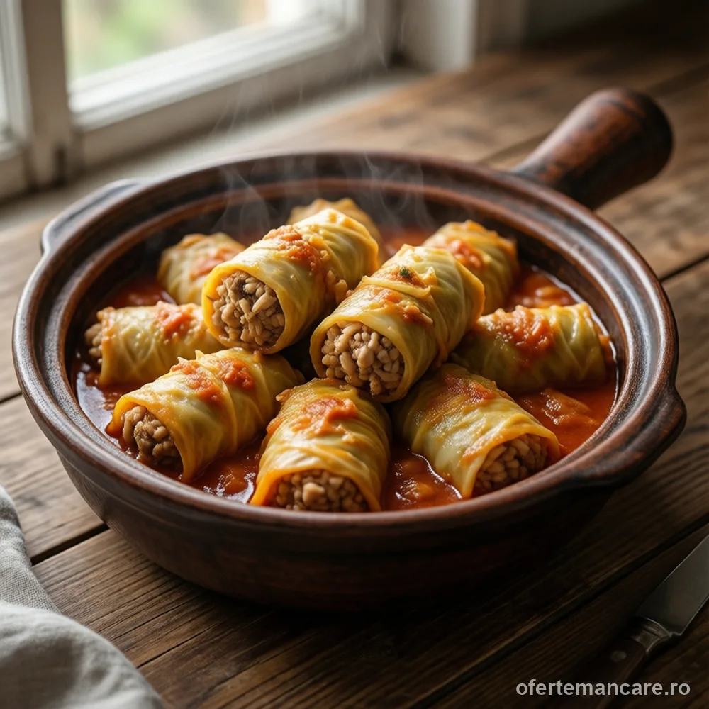 Sarmale cu piept de pui, 2 kg — imagine de prezentare, mâncare gătită livrată în București