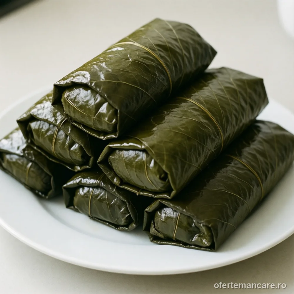 Sarmale de post în foi de viță (2 kg)