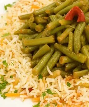 Sote de fasole verde cu orez basmati (1,8 kg)