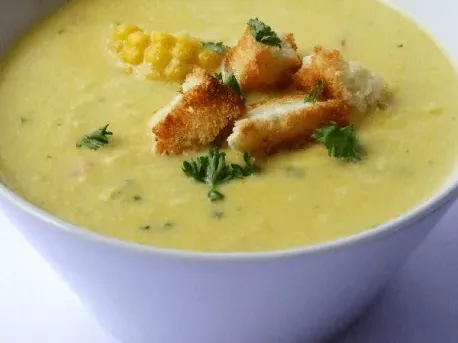 Supă cremă de porumb, 1,8 kg — mâncare gătită, livrare în București