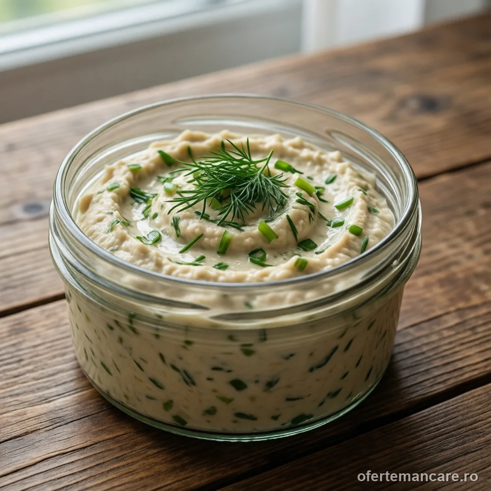 Tartinabil de caju cu mărar, 200 g — mâncare gătită, livrare în București