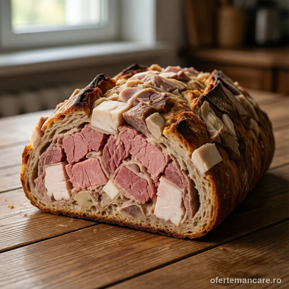 Tobă de porc, minimum 1 kg — imagine de prezentare, mâncare gătită livrată în București