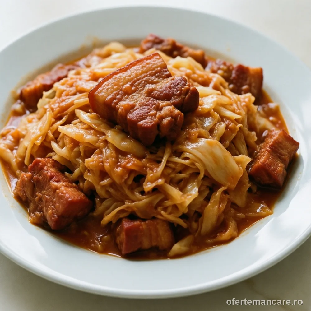 Varză cu ciolan, 1,8 kg — mâncare gătită, livrare în București
